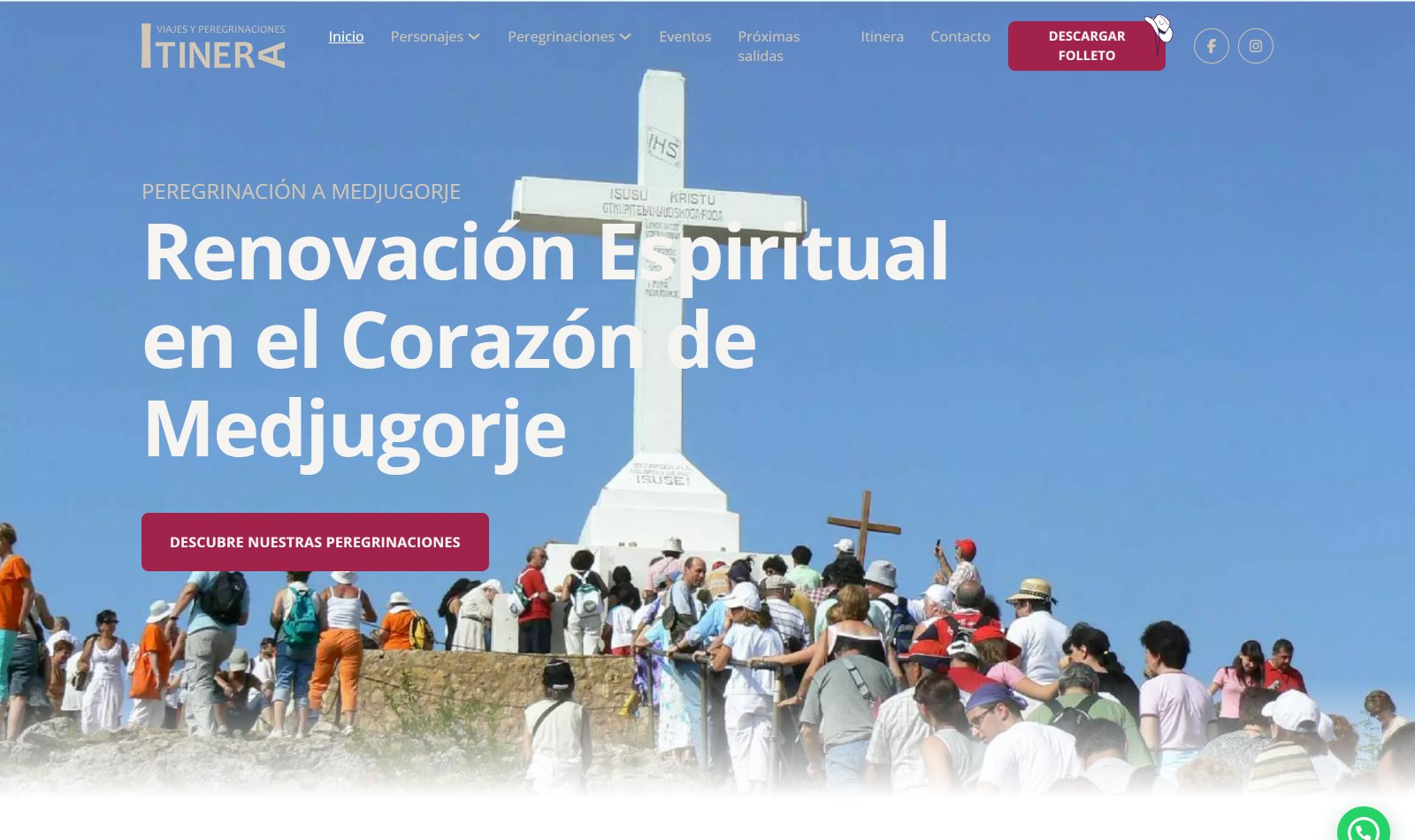 itineratours.com en producción.